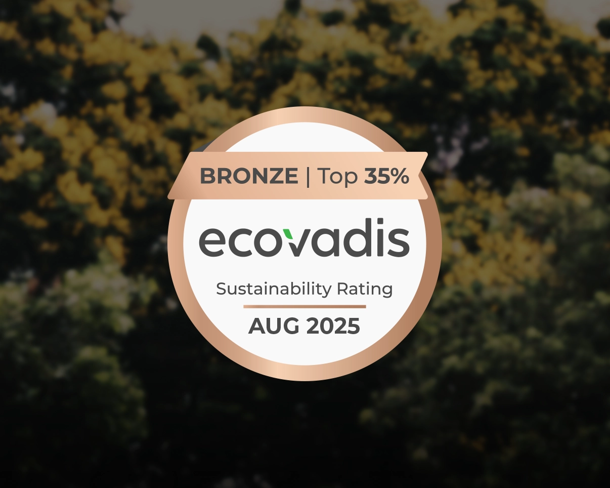 Medaglia di bronzo EcoVadis per Vitrintec!